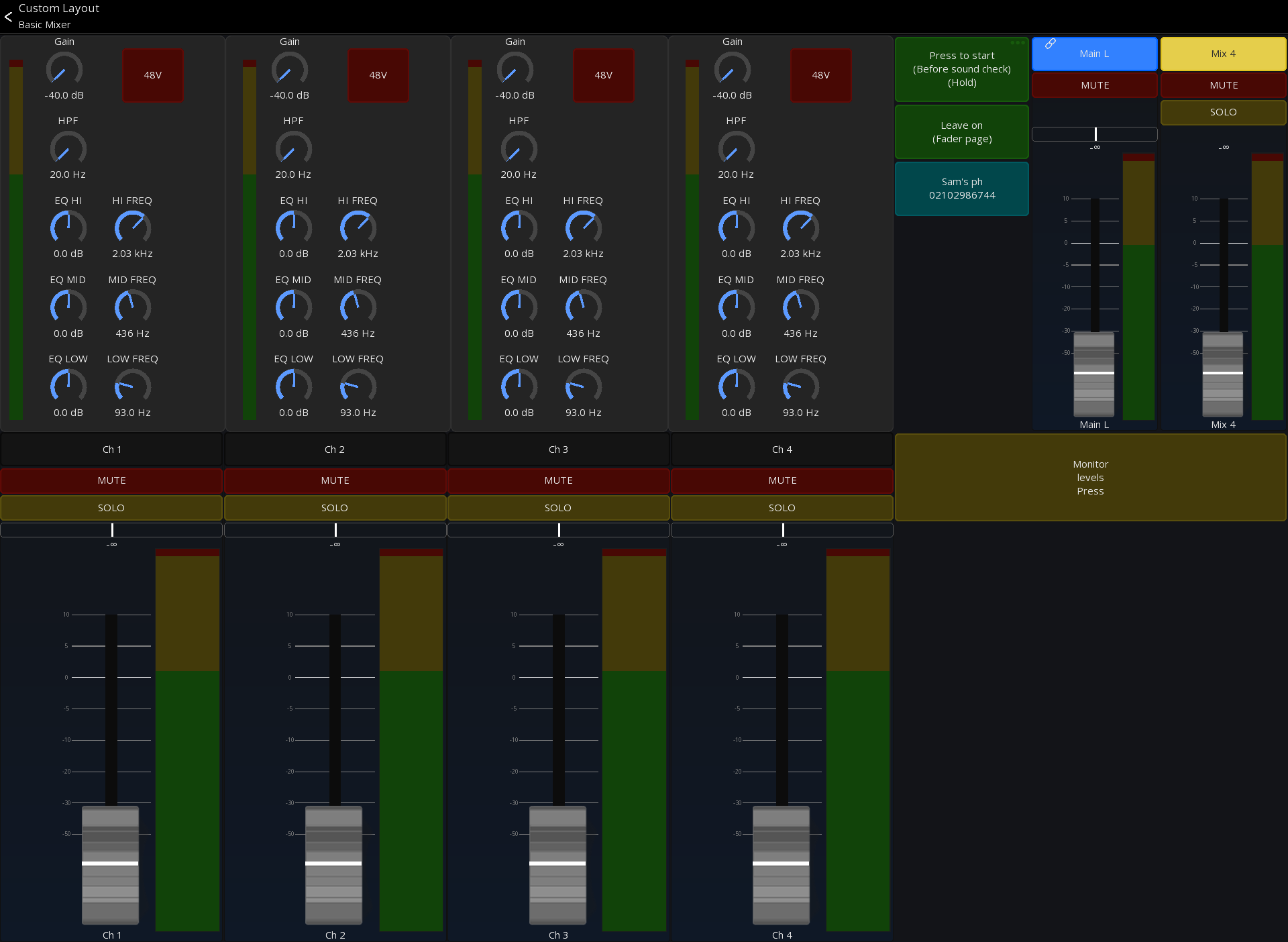 Mixing Station