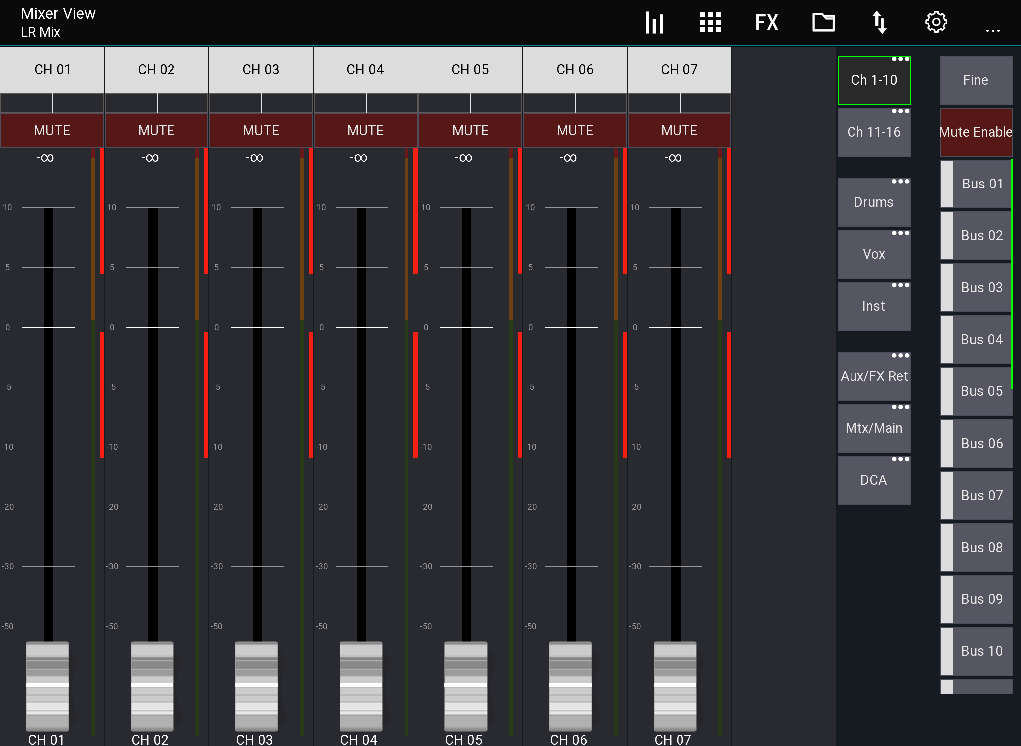 mixing station network setup